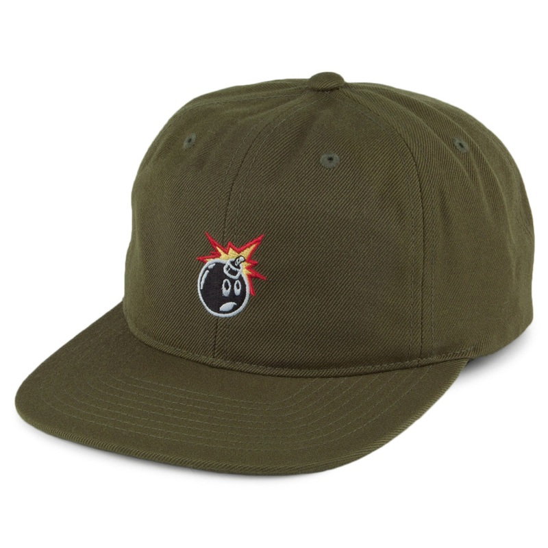 The Hundreds Senior Snapback Cap – Olive Adjustable