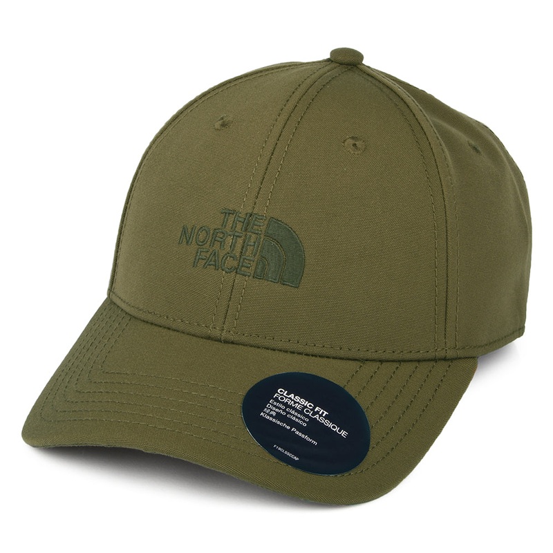 The North Face Hats 66 Classic Recycled Baseball Cap – Olive Adjustable