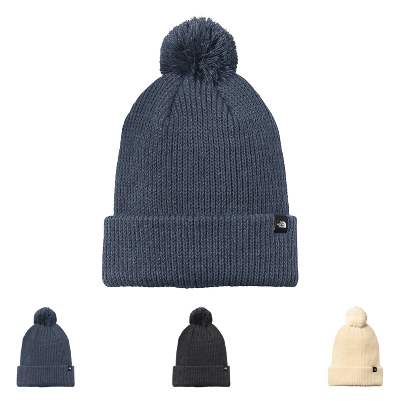 The North Face Pom Beanie NF0A7RGI Shady Blue
