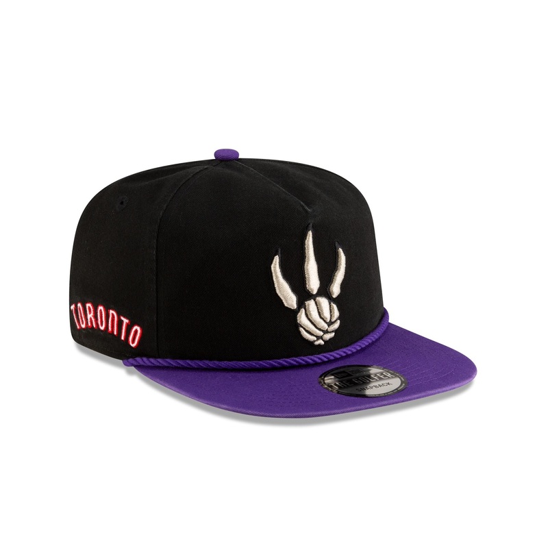 Toronto Raptors Classic Edition Black Golfer Hat One Size