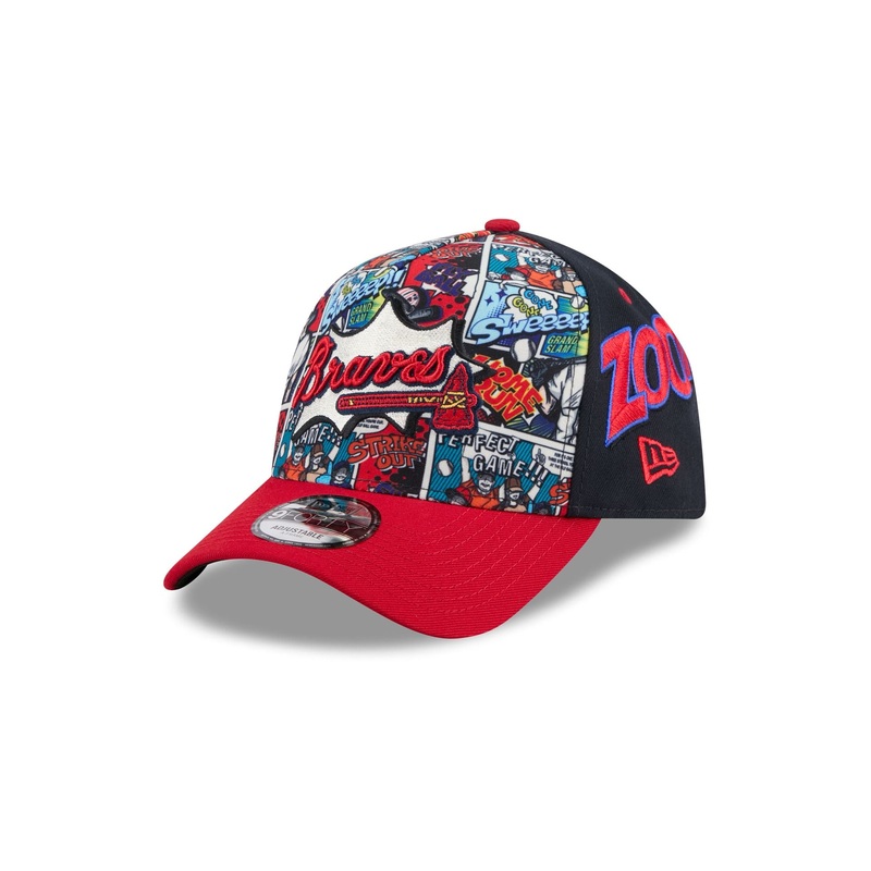 Atlanta Braves Diamond Hero Edition 9FORTY A-Frame Snapback Hat One Size