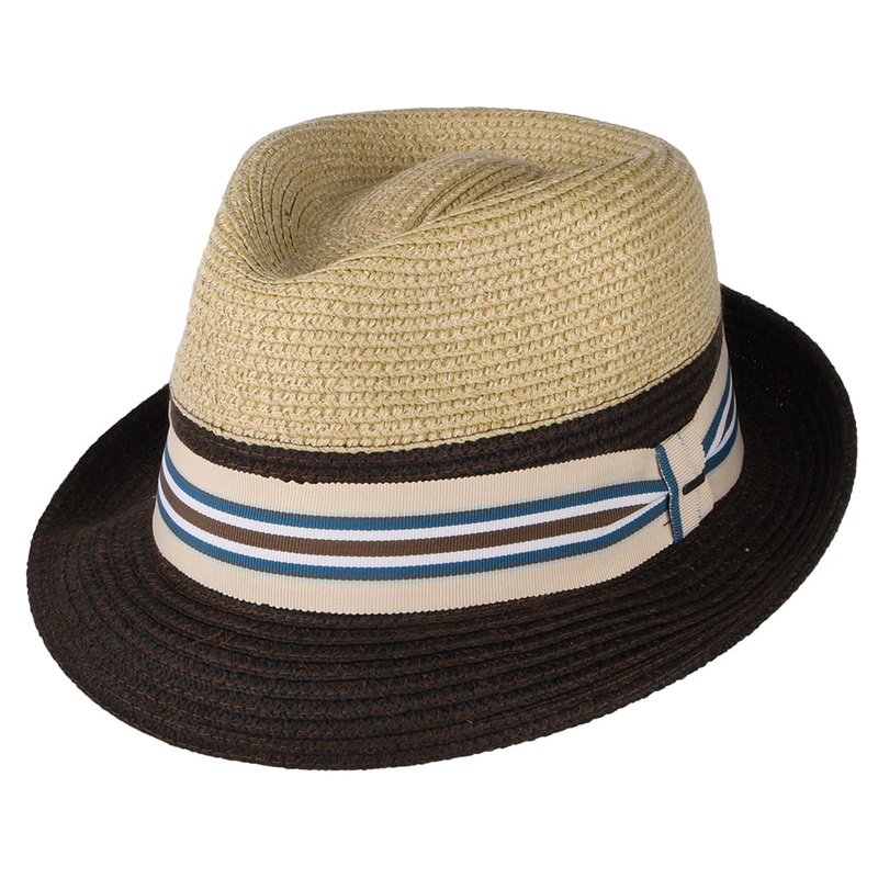 Bailey Hats Rokit Special Teardrop Trilby Hat – Brown S