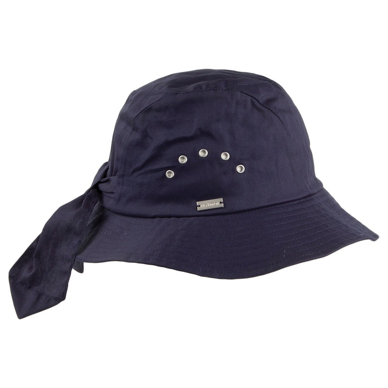 Betmar Hats Knotted Cloche – Navy 1-Size