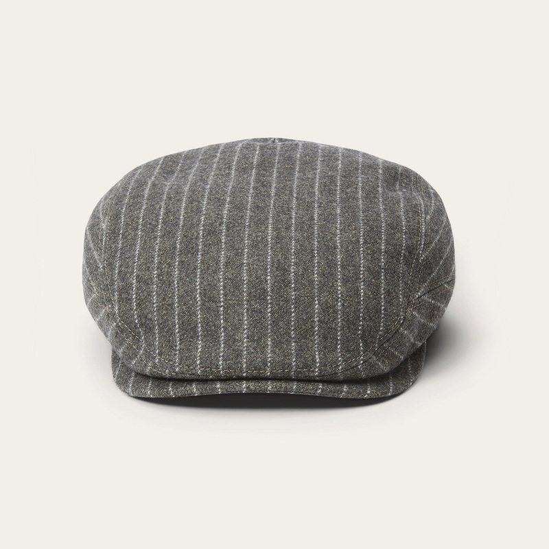 Driver Cap Wool/Cotton Grey S