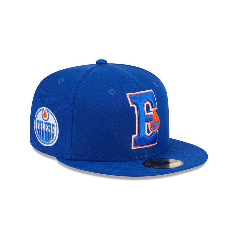Edmonton Oilers Deceptor 59FIFTY Fitted Hat 7