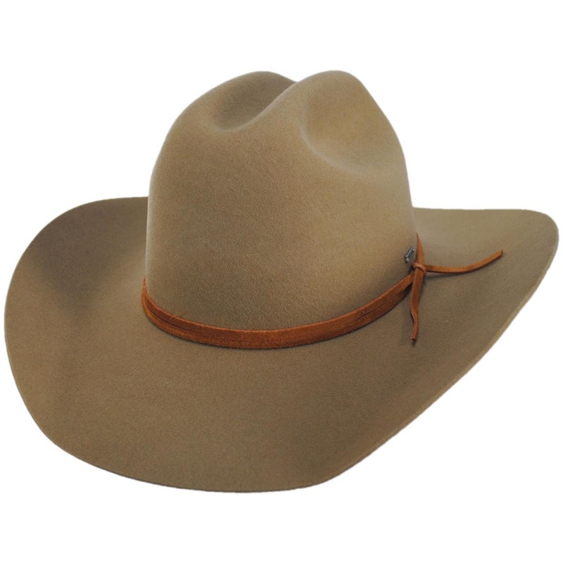 Laredo Branded Wool Felt Cowboy Hat ANTIQUE BRONZE S