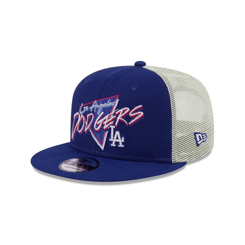 Los Angeles Dodgers Glow-In-The-Dark 9FIFTY Trucker Hat One Size
