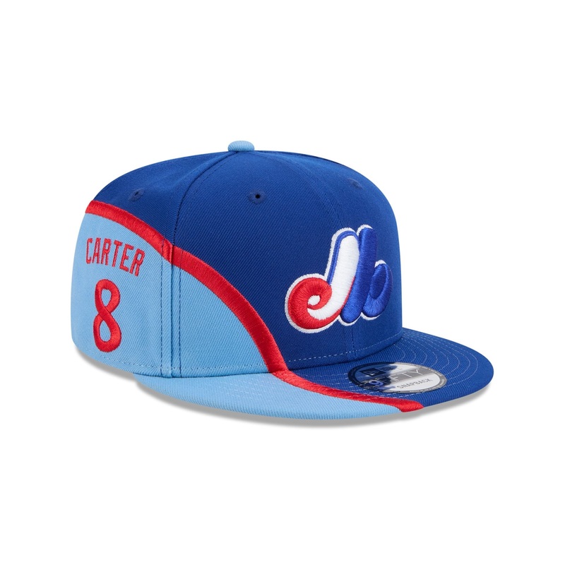 Montreal Expos Gary Carter 9FIFTY Snapback Hat One Size