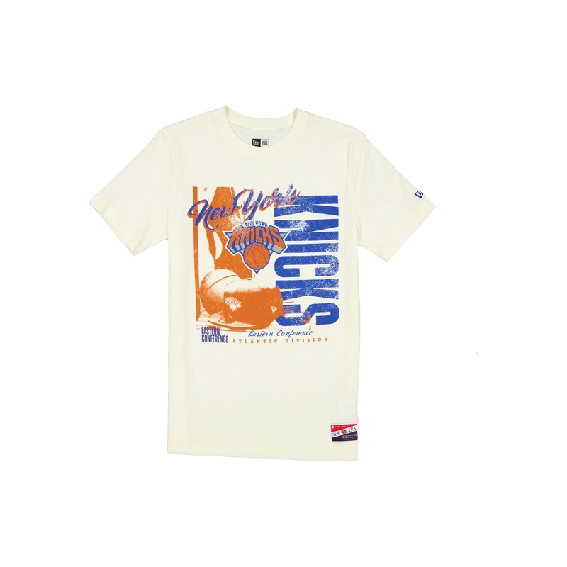 New York Knicks Throwback White T-Shirt S