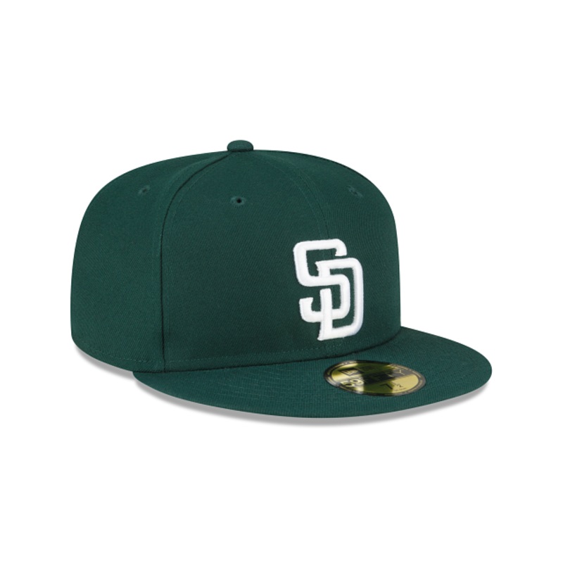 San Diego Padres Dark Green 59FIFTY Fitted Hat 7