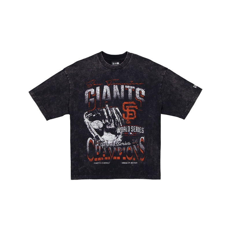 San Francisco Giants 2014 World Series Champions Sport Classics Black T-Shirt S
