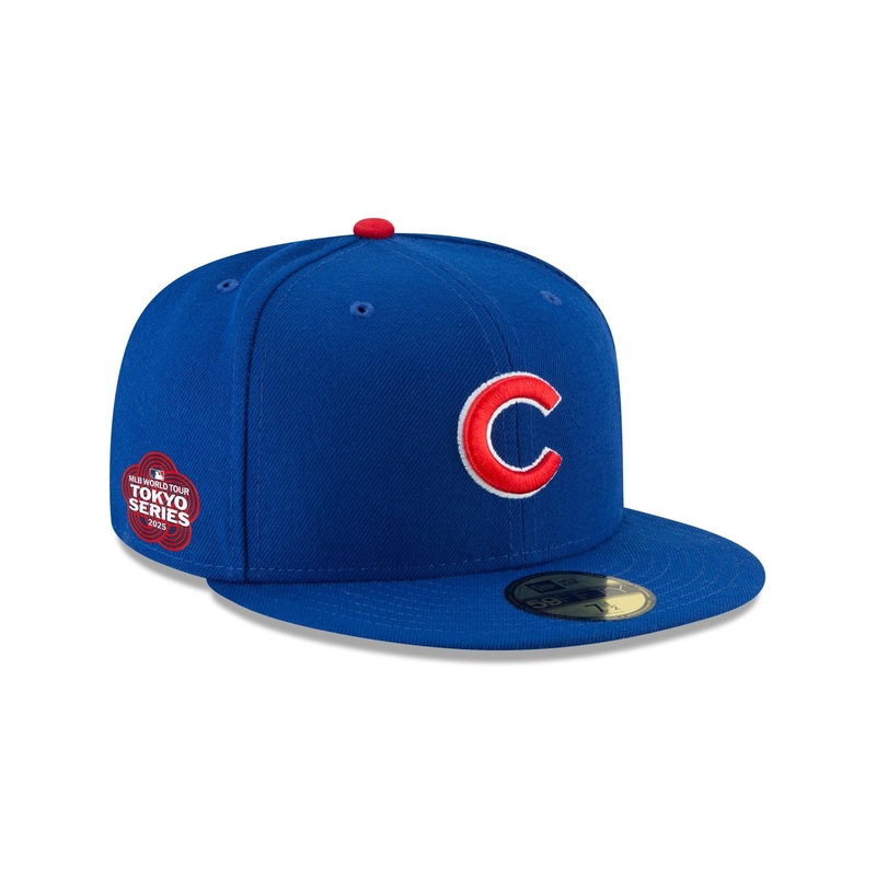 Chicago Cubs 2025 Tokyo Series Side Patch 59FIFTY Fitted Hat 7