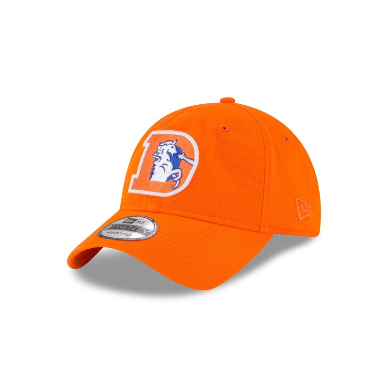 Denver Broncos Core Classic 2.0 Orange 9TWENTY Adjustable Hat One Size