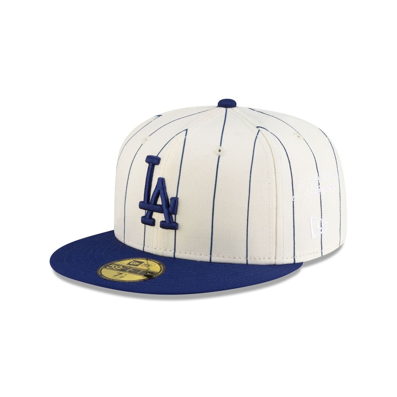 Diet Starts Monday x Los Angeles Dodgers Pinstripe 59FIFTY Fitted Hat 7