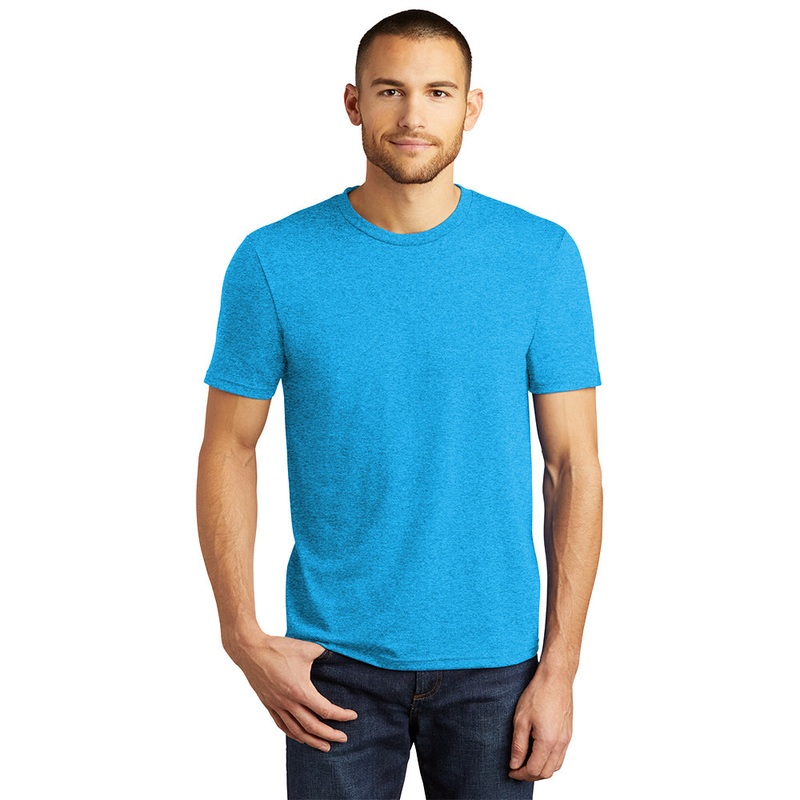 District DM130 Perfect Tri Tee – Turquoise Frost Turquoise Frost XS