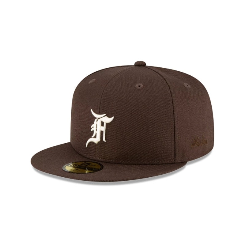 Essentials By Fear Of God Walnut 59FIFTY Fitted Hat 7