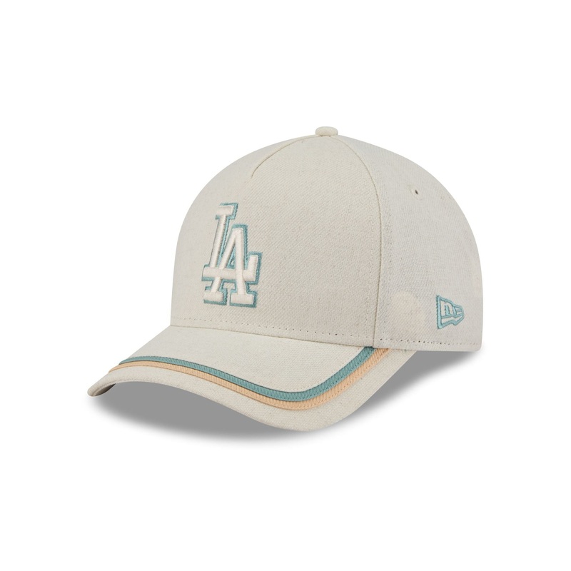 Los Angeles Dodgers Neutral Hemp 9FORTY M-Crown A-Frame Adjustable Hat One Size