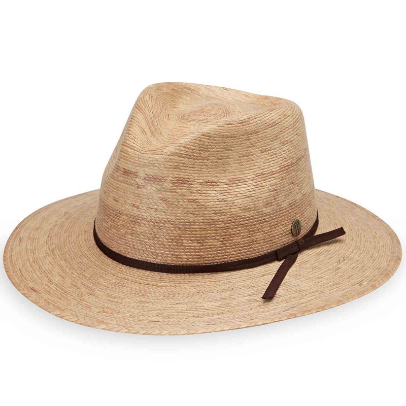 Marina Braided Palm Straw Hat – Wallaroo Hats Camel M/L (58 cm)