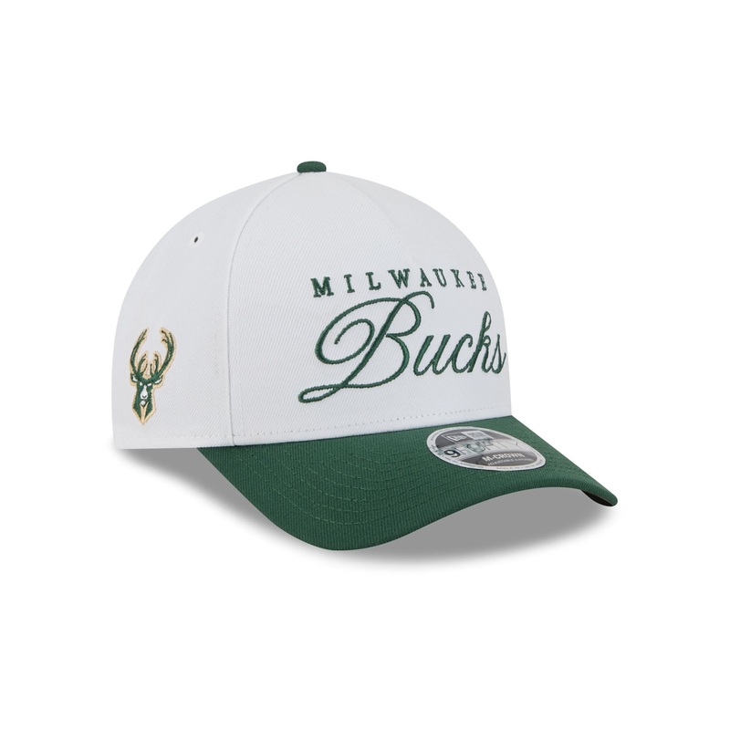 Milwaukee Bucks 2025 Draft 9FORTY M-Crown A-Frame Snapback Hat One Size