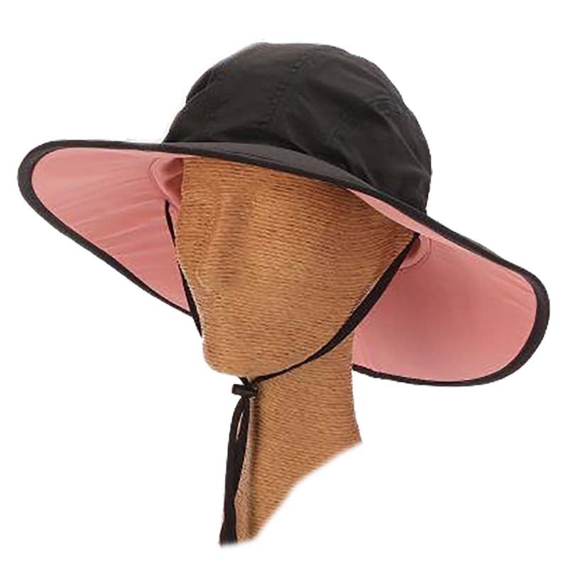 Performance Nylon Boonie Hat with Chin Strap – Panama Jack Hats Navy Medium (22.5″)