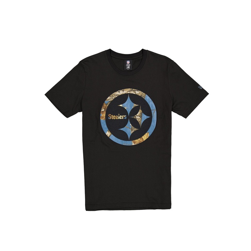 Pittsburgh Steelers Black Realtree T-Shirt S