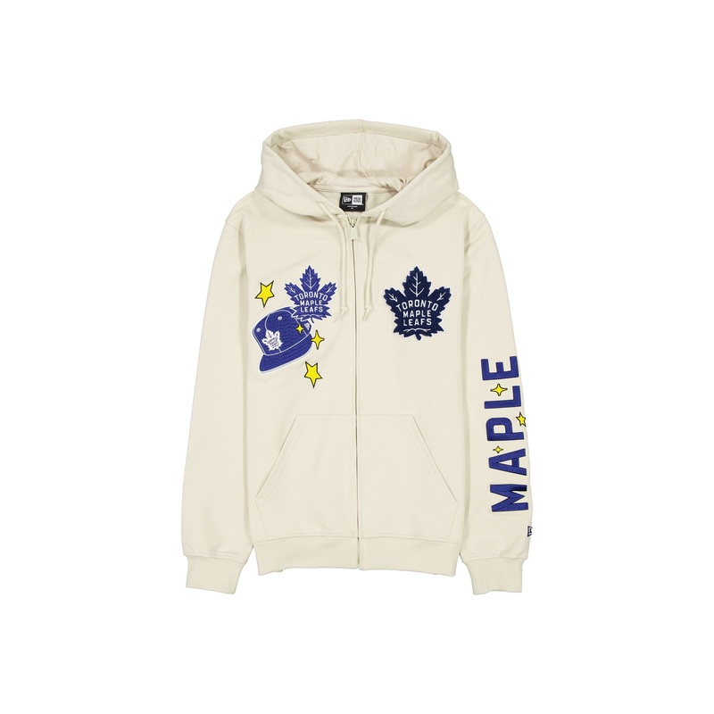 Toronto Maple Leafs Stone Logo Select Full-Zip Hoodie S