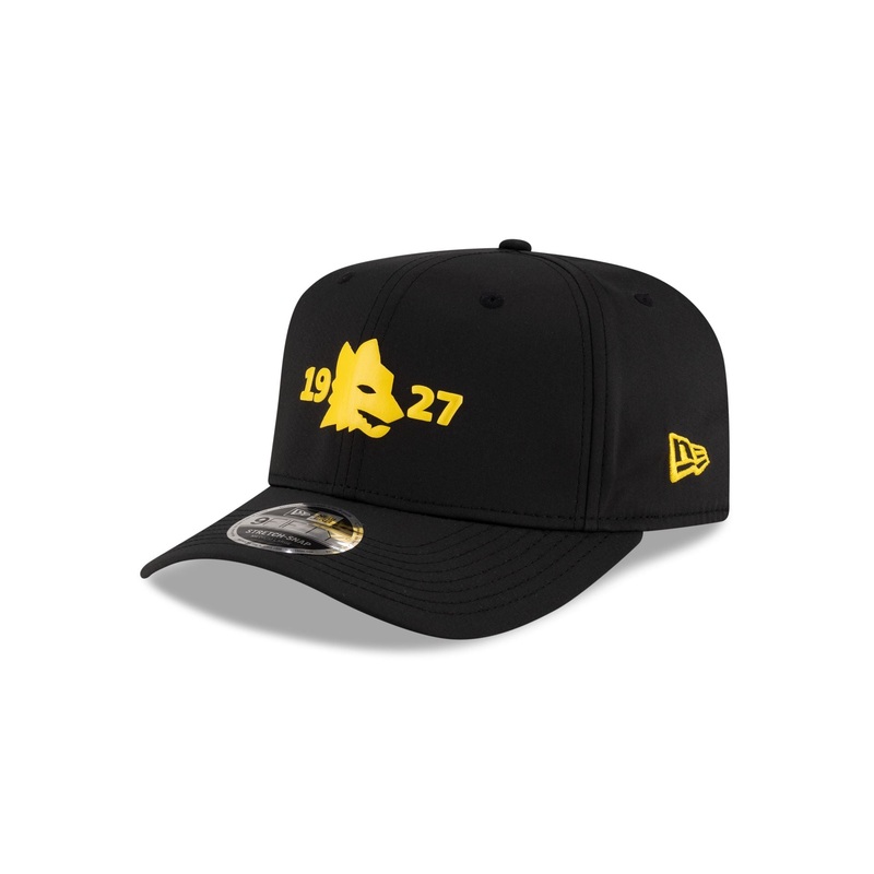 AS Roma Puff Print 9FIFTY Stretch-Snap Hat One Size