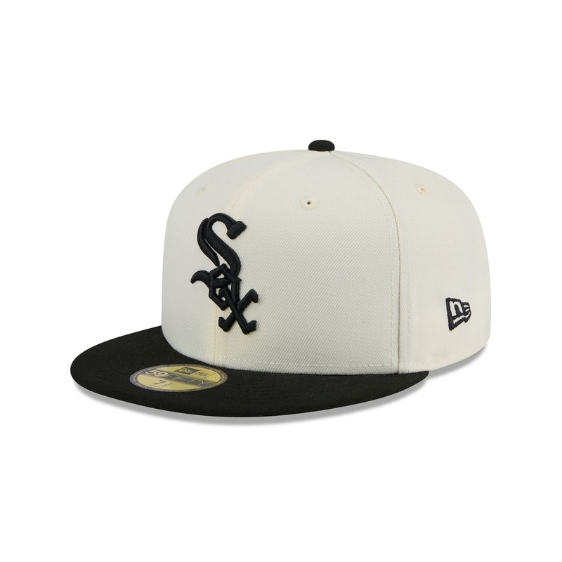 Chicago White Sox Chrome 59FIFTY Fitted Hat 7