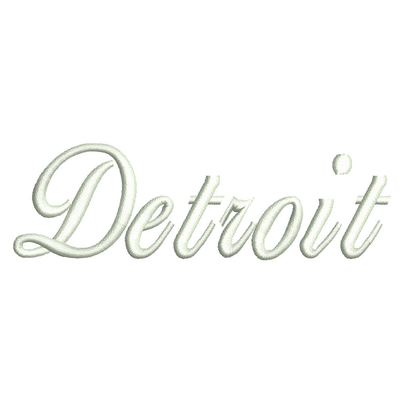 City of Detroit Calligraphy Default Title One Size