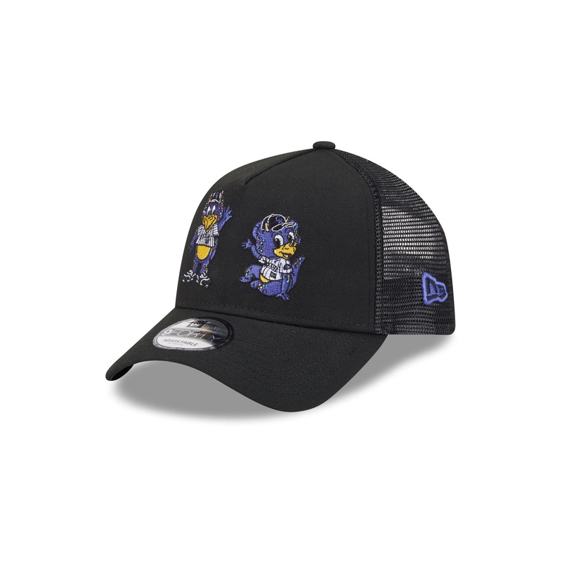 Colorado Rockies Generation Mascots 9FORTY A-Frame Trucker Hat One Size