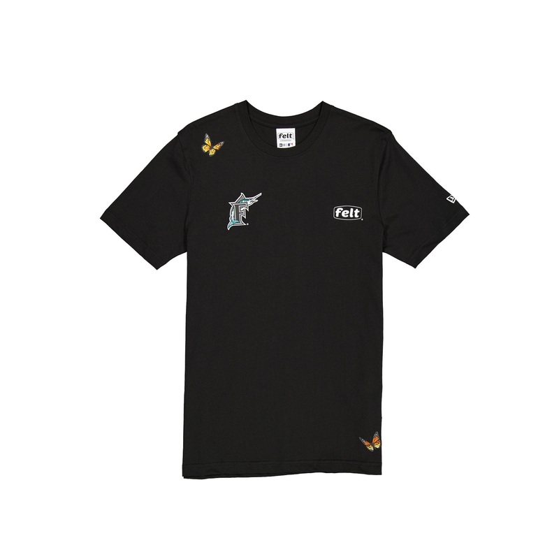 FELT x Miami Marlins Black T-Shirt S