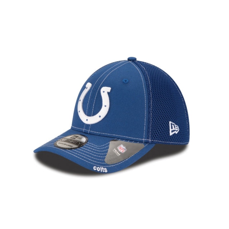 Indianapolis Colts Neo 39THIRTY Stretch Fit Hat S/M