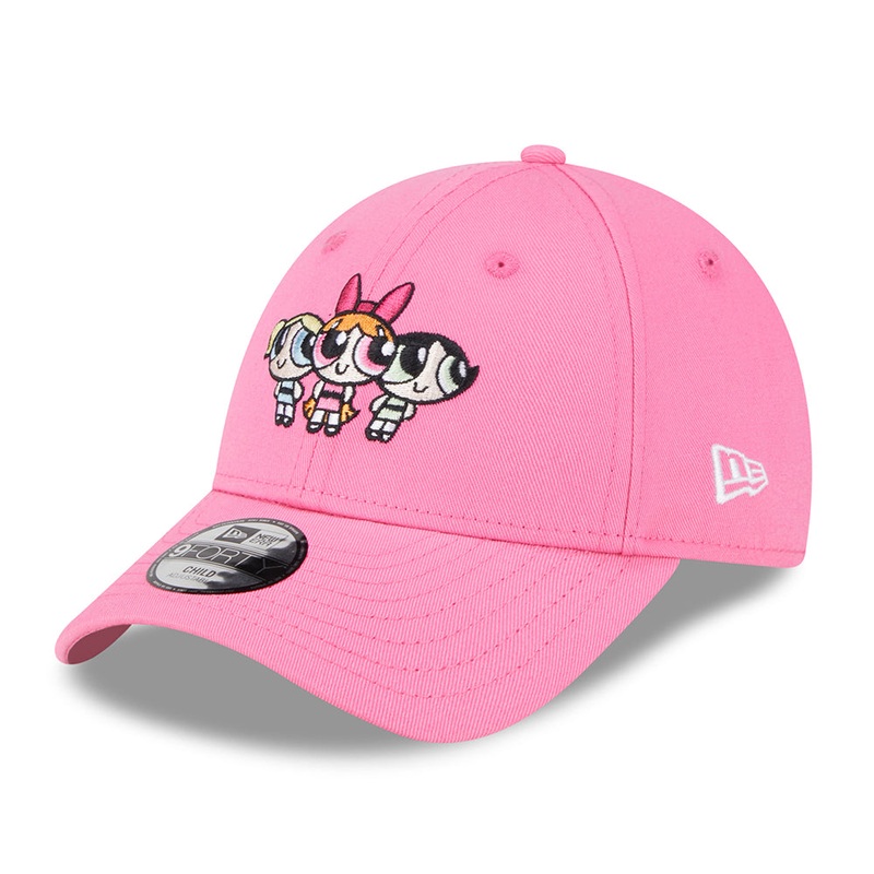 New Era Kids 9FORTY Powerpuff Girls Baseball Cap – Character – Pink CHILD ADJ.