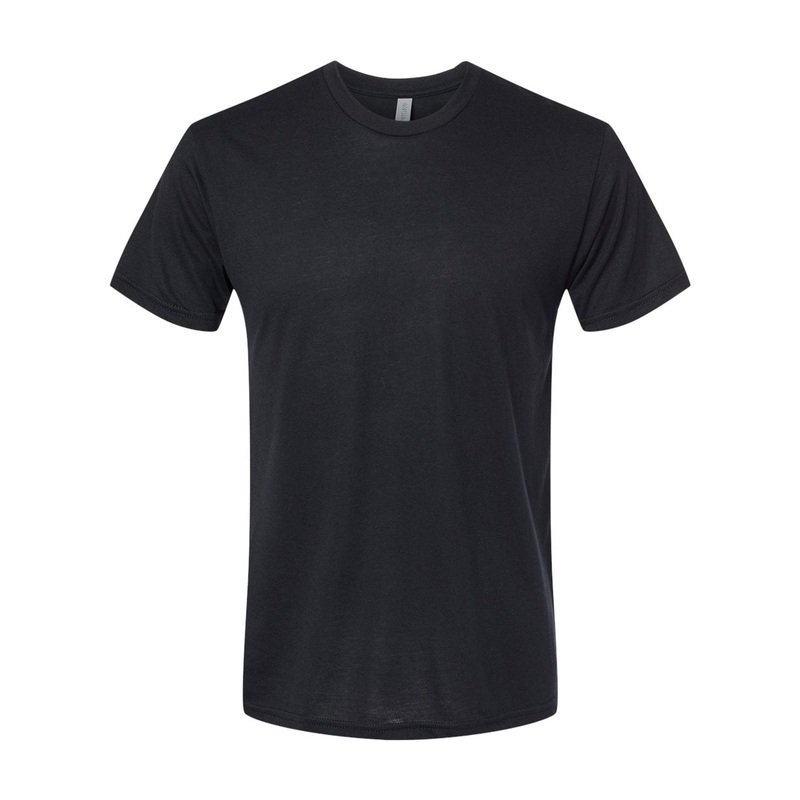 Next Level 6010 Triblend T-Shirt – Black Black XS