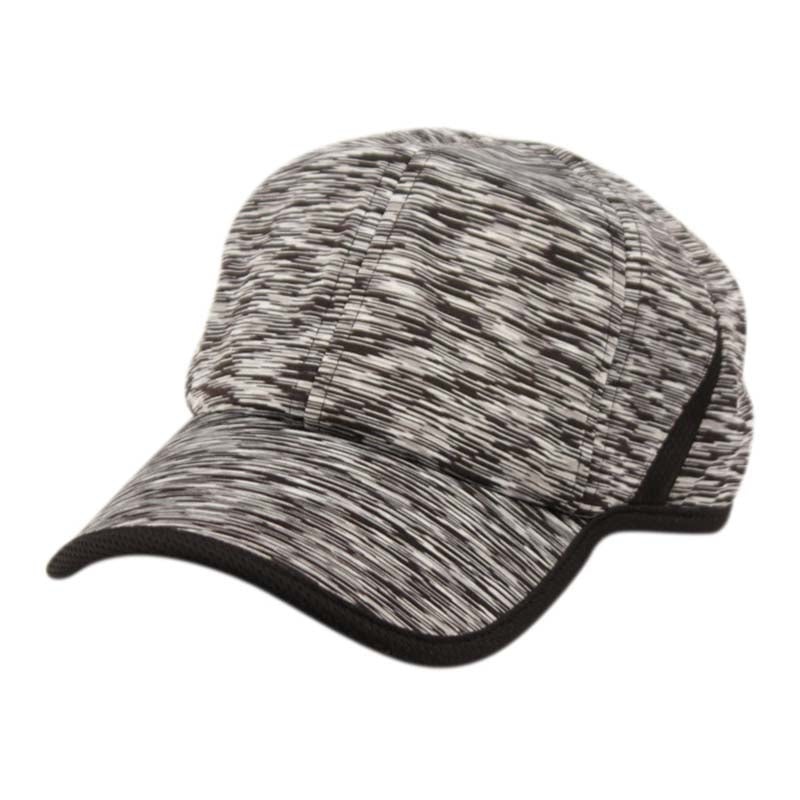 Ponytail Hole Zipper Yoga Cap – Angela & William Black Mix OS