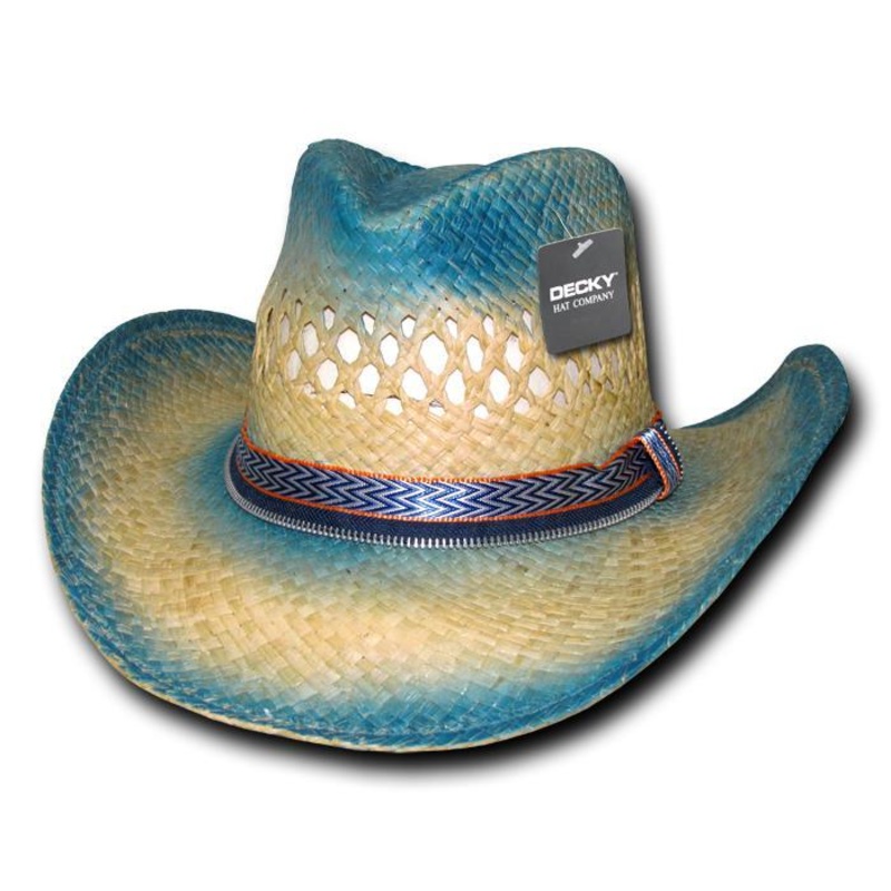 Raffia Straw Cowboy Hat – 522 Natural