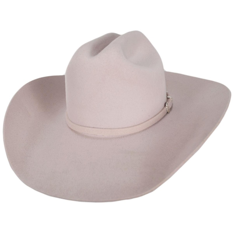 The Cowgirl Wool Felt Western Hat CRANBERRY S