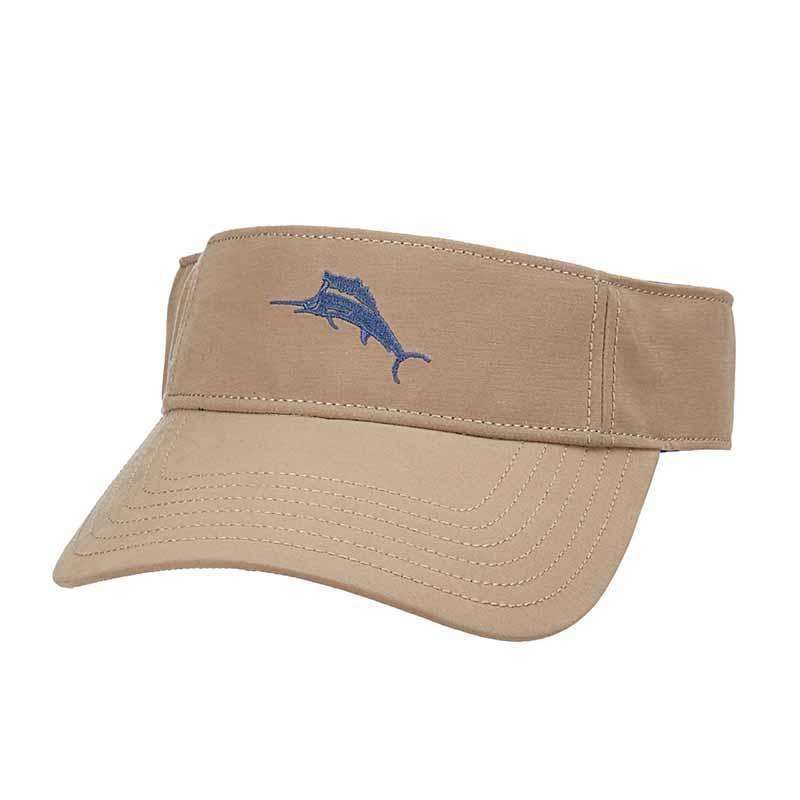 Tommy Bahama Microfiber Golf Sun Visor Khaki