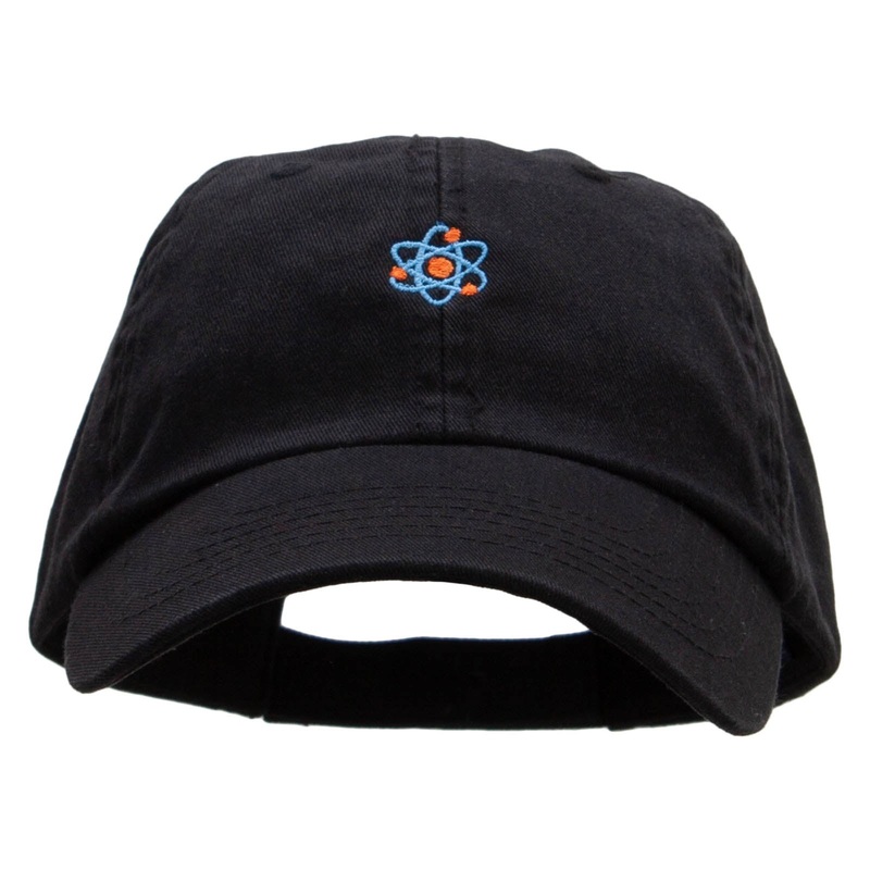 Atom Low Profile Washed Cap Black One Size
