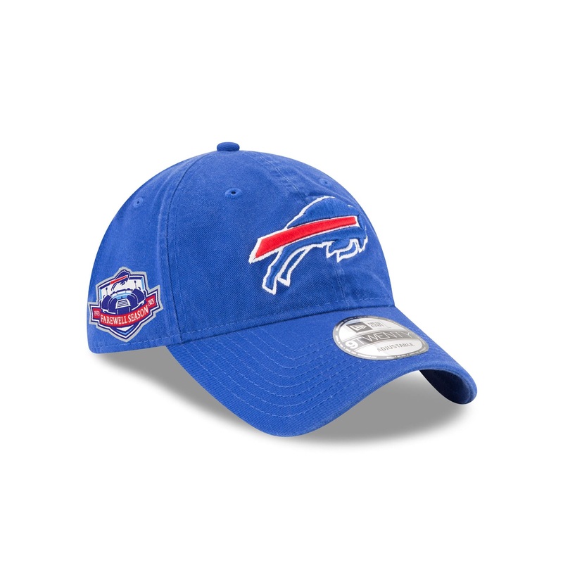Buffalo Bills Stadium Farewell Season Blue 9TWENTY Adjustable Hat One Size