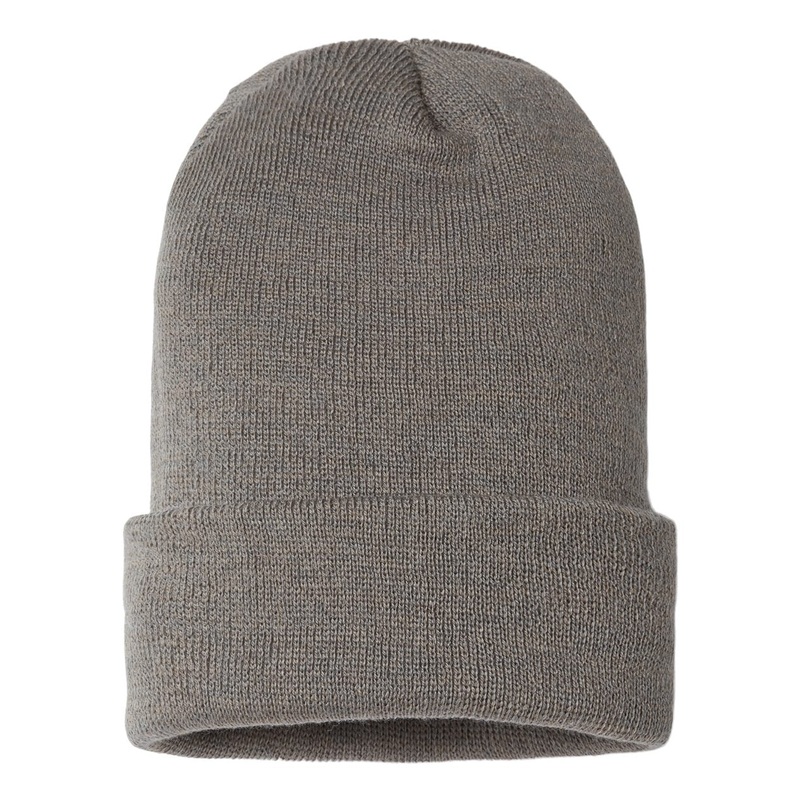 Cap America SKN24 USA-Made Sustainable Cuffed Beanie Black