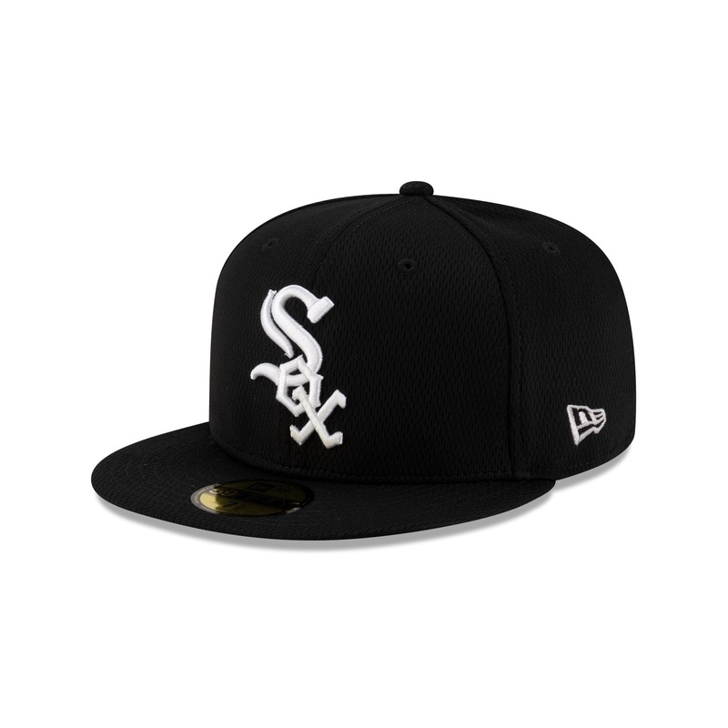 Chicago White Sox 2025 Clubhouse Black 59FIFTY Fitted Hat 7