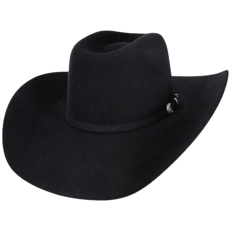 Cody Johnson The SP 6X Fur Felt Western Hat BLACK 6 7/8