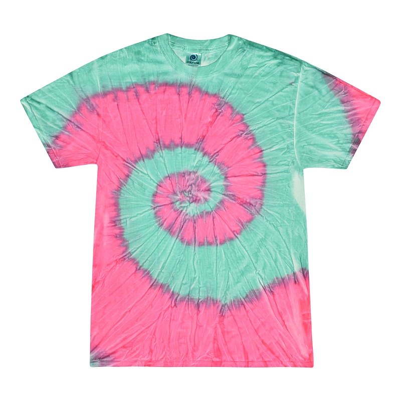 Colortone 1000 Multi-Color Tie-Dyed T-Shirt – Mint Fusion Mint Fusion S