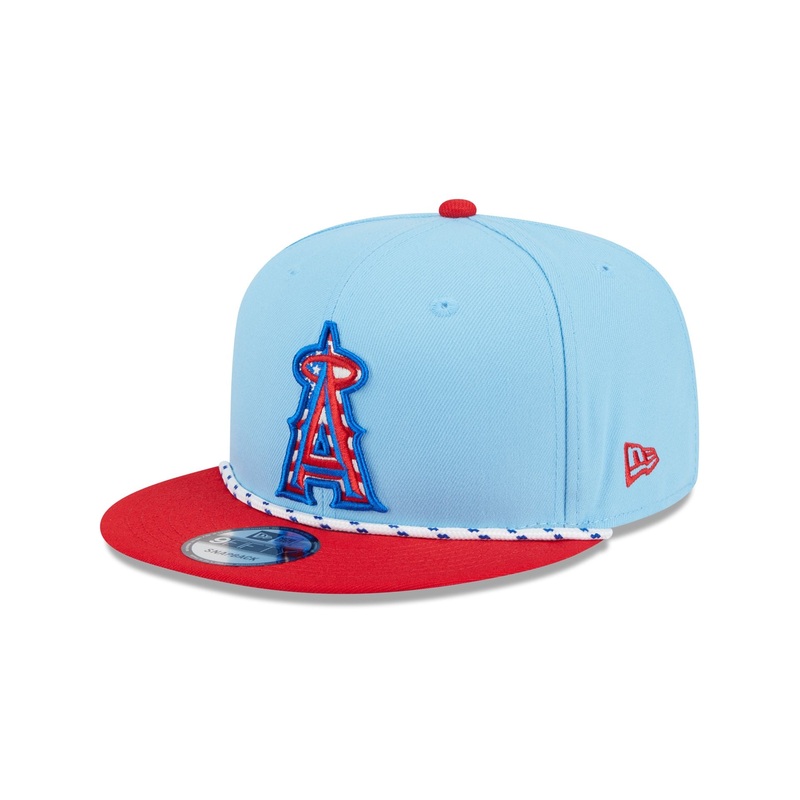 Los Angeles Angels Independence Day 2025 9FIFTY Snapback Hat One Size