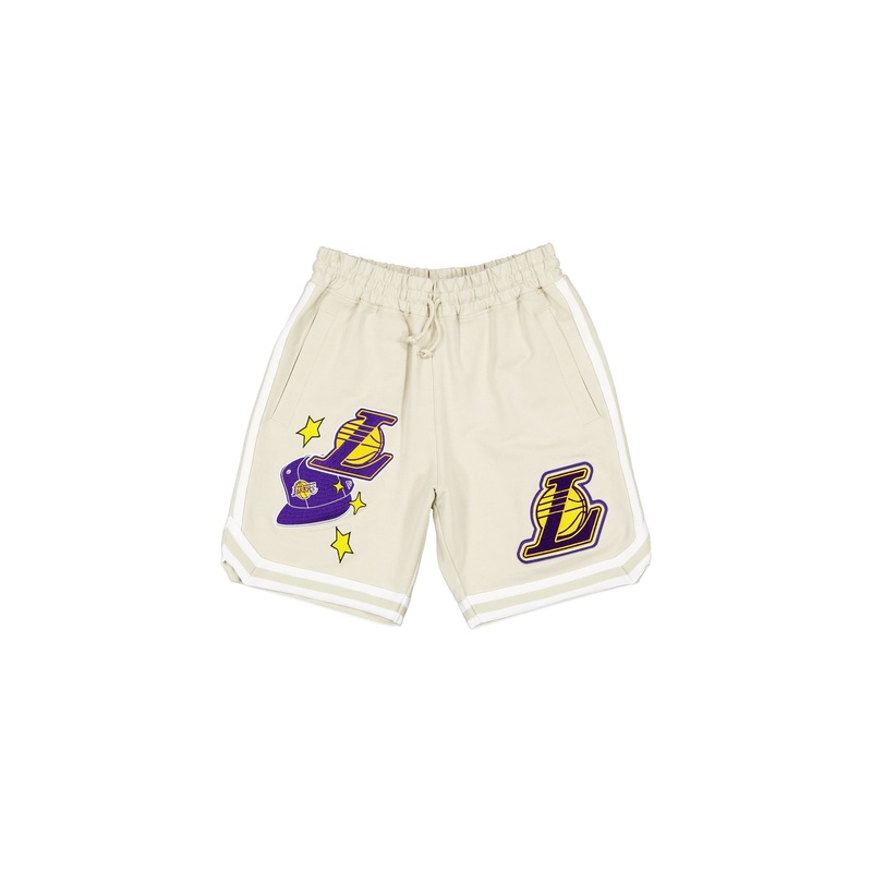 Los Angeles Lakers Stone Logo Select Shorts S