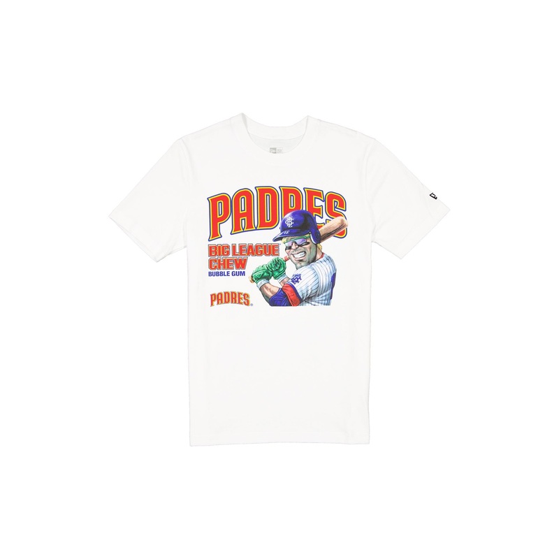 Big League Chew x San Diego Padres White T-Shirt S
