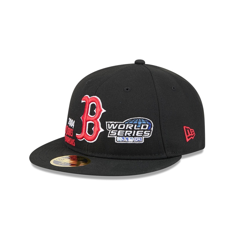 Boston Red Sox Championship Pack Retro Crown 59FIFTY Fitted Hat 7