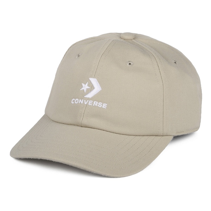 Converse Lock Up Baseball Cap – Stone Adjustable