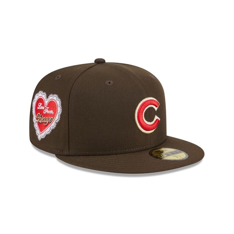 Love From Chicago Cubs 59FIFTY Fitted Hat 7